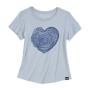 View Ladies' Woodgrain Heart Scoop Tee Full-Sized Product Image 1 of 1